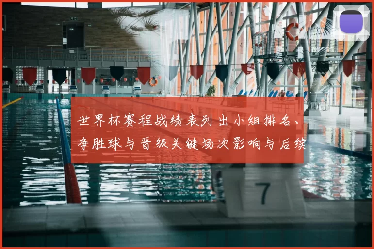 世界杯赛程战绩表列出小组排名、净胜球与晋级关键场次影响与后续看点